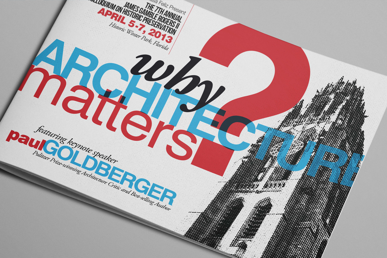 Why Architecture Matters – Event collateral